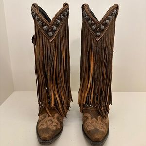 Double D Ranch Fringe Boots